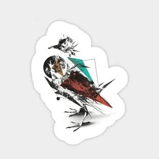 Abstract Bird Sticker